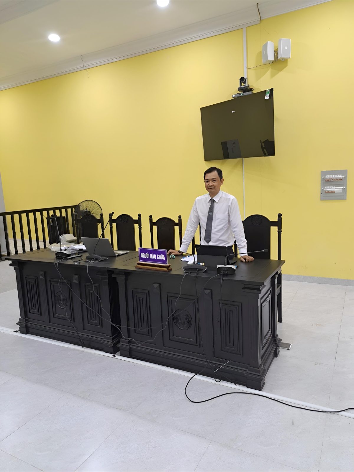 Luật sư Duy Minh đại diện, bào chữa và tranh tụng tại tòa án
