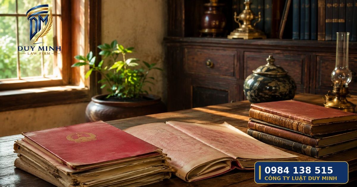 đất ông bà để lại không di chúc chia thế nào