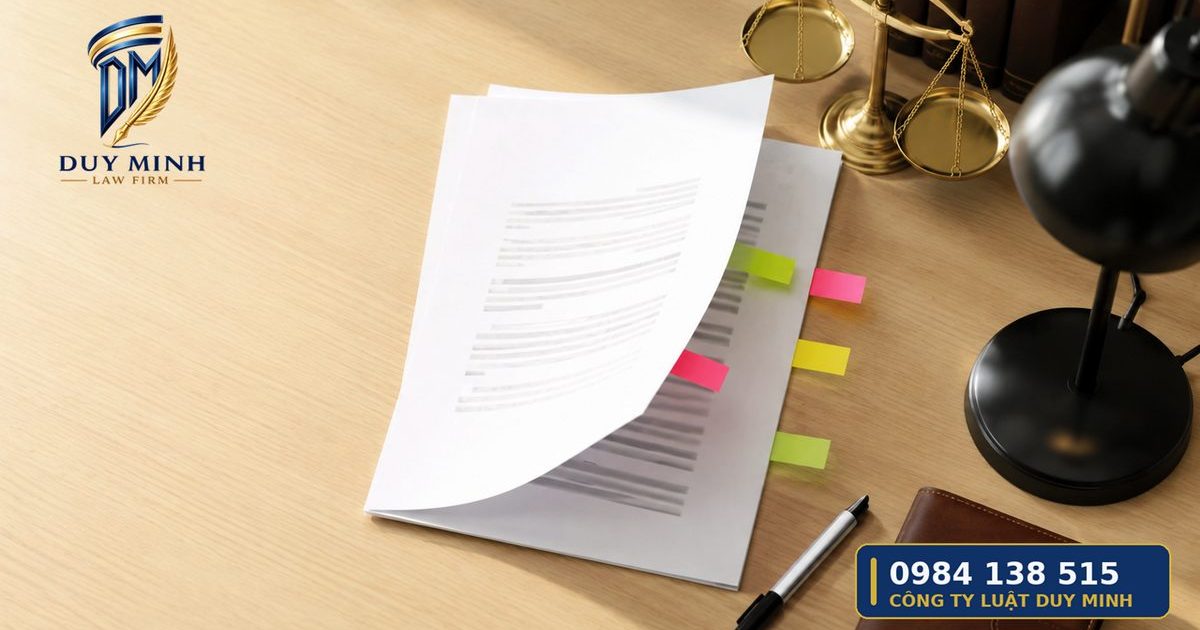 Hồ sơ, thủ tục liên quan đến hợp đồng giả cách che giấu giao dịch thật