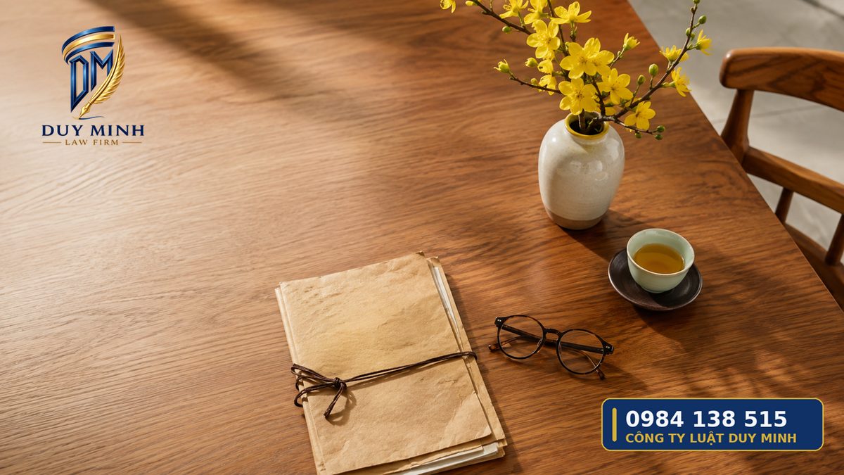 Mẫu Di Chúc Viết Tay Có Người Làm Chứng chuẩn pháp lý