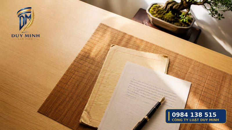 Hồ sơ, thủ tục liên quan đến mẫu Di Chúc Viết Tay Không Cần Công Chứng