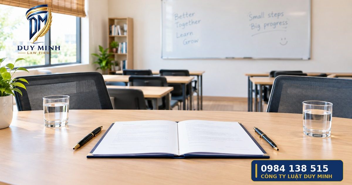 Hồ sơ, thủ tục liên quan đến thành lập trung tâm ngoại ngữ