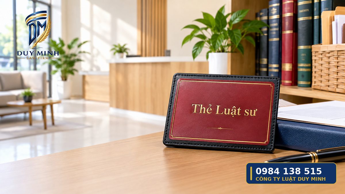 Thẻ luật sư là chứng thư hành nghề bắt buộc của luật sư